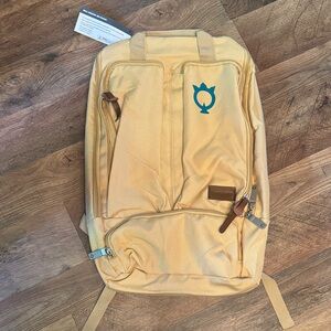 Samsonite Morgan laptop Backpack with leather Accents NWT